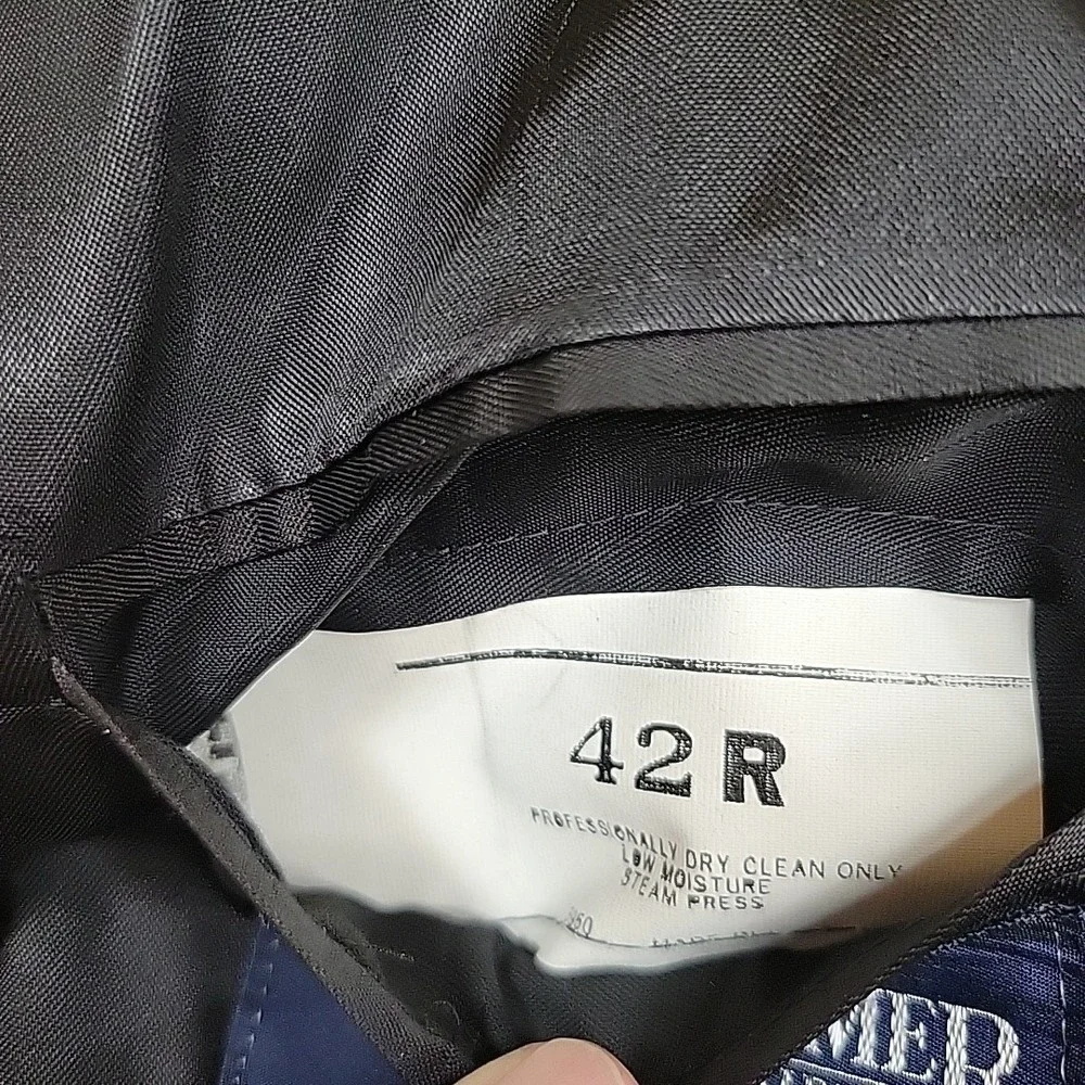 Kuppenheimer tag size